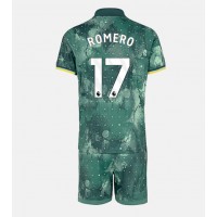 Tottenham Hotspur Cristian Romero #17 Replika babykläder Tredjeställ Barn 2024-25 Kortärmad (+ korta byxor)